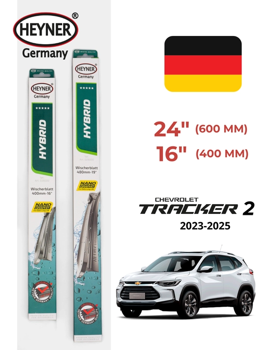 Heyner Heybrid, немецкие автомобильные дворники для Chevrolet Tracker2 2023-2025 - 