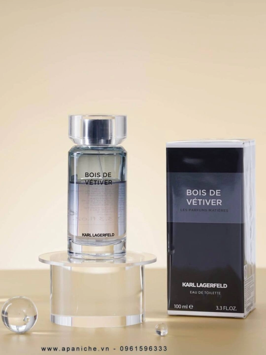 Erkaklar uchun xushbo'ylangan suv, Karl Lagerfeld Bois De Vetiver, 100ML, FRANSIYA - 