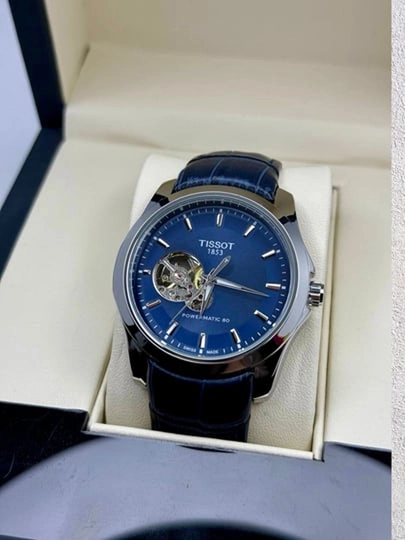 Мужские механические часы Tissot — VAQTWAT-265W064-СИНИЙ