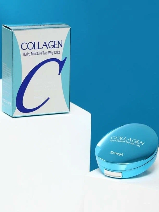 Kollagenli yuz upasi Enough Collagen Hydro Moisture Two Way Cake, 13 rang - 