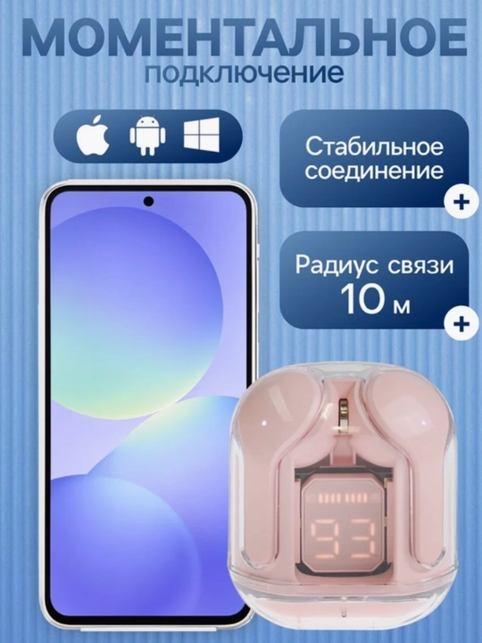 Simsiz Bluetooth quloqchinlar Air 31, mikrofon va shovqinni kamaytirish bilan