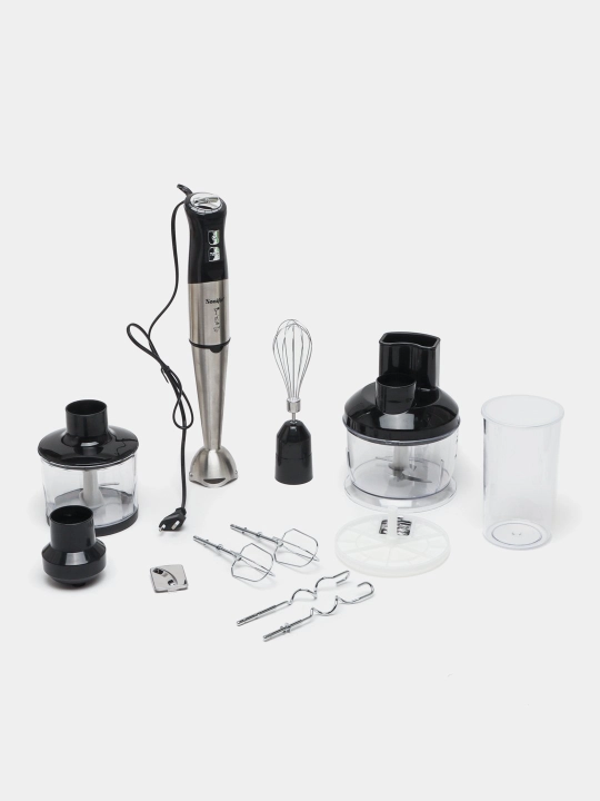 Qo'l blenderi chopper, mikser, maydalagich Sonifer, 1500 Vt gacha, 6 xil