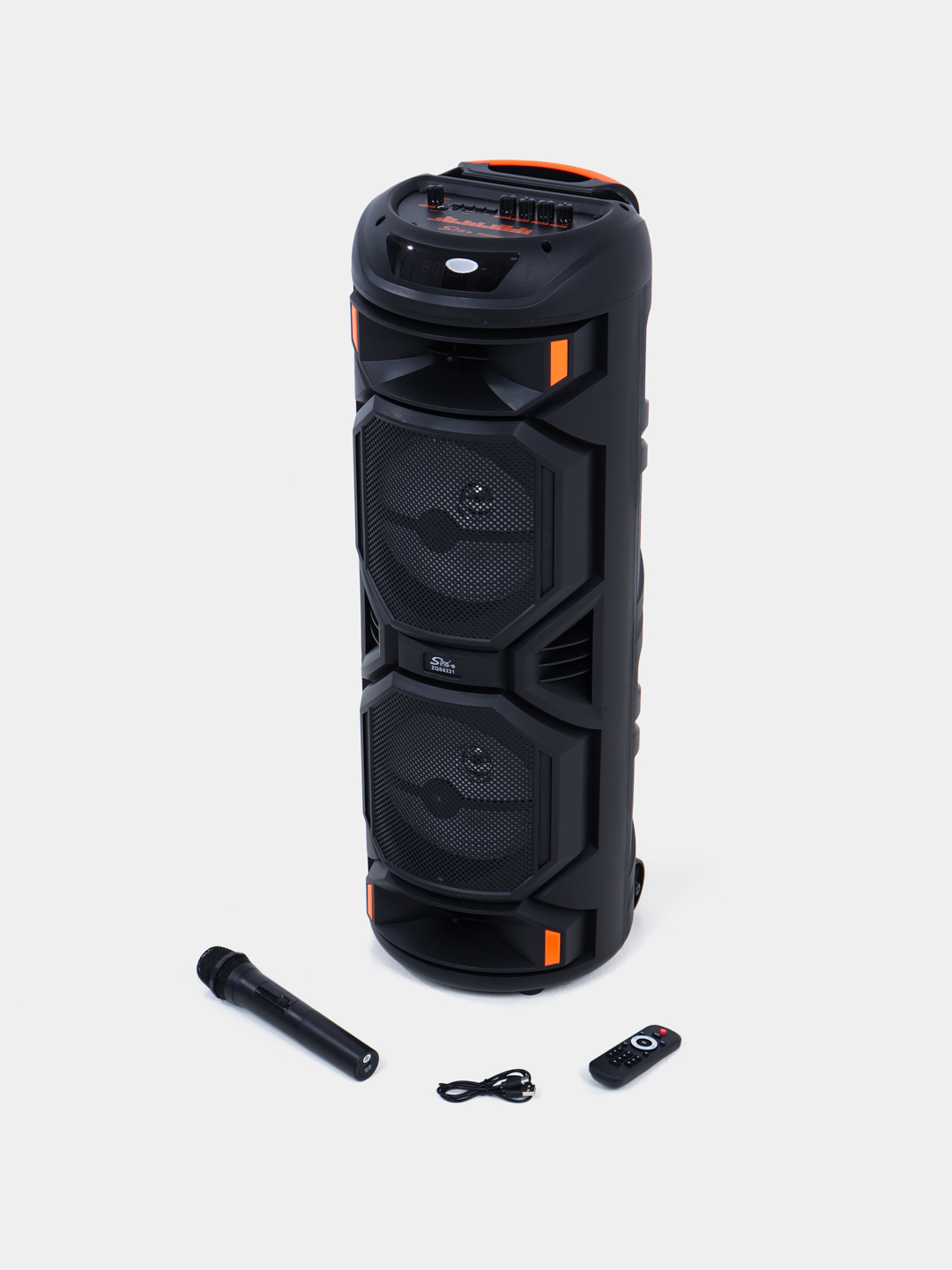 Караоке колонка Sing-e ZQS-8221, ZQS-8301, ZQS-8302, ZQS-8220S, Bluetooth, RGB, с микрофоном и пультом 