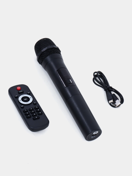 Караоке колонка Sing-e ZQS-8221, ZQS-8301, ZQS-8302, ZQS-8220S, Bluetooth, RGB, с микрофоном и пультом 