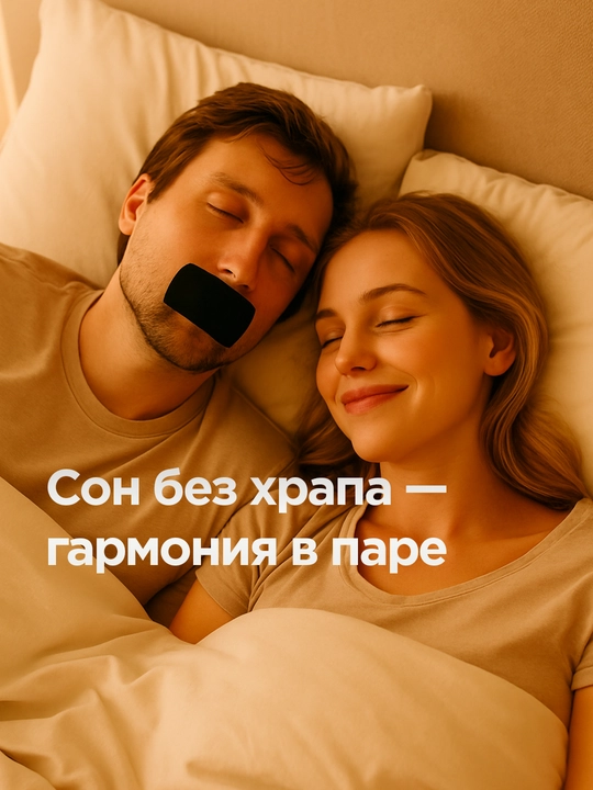 Пластырь для сна, против храпа и сухости во рту 30 штук, mouth tape
