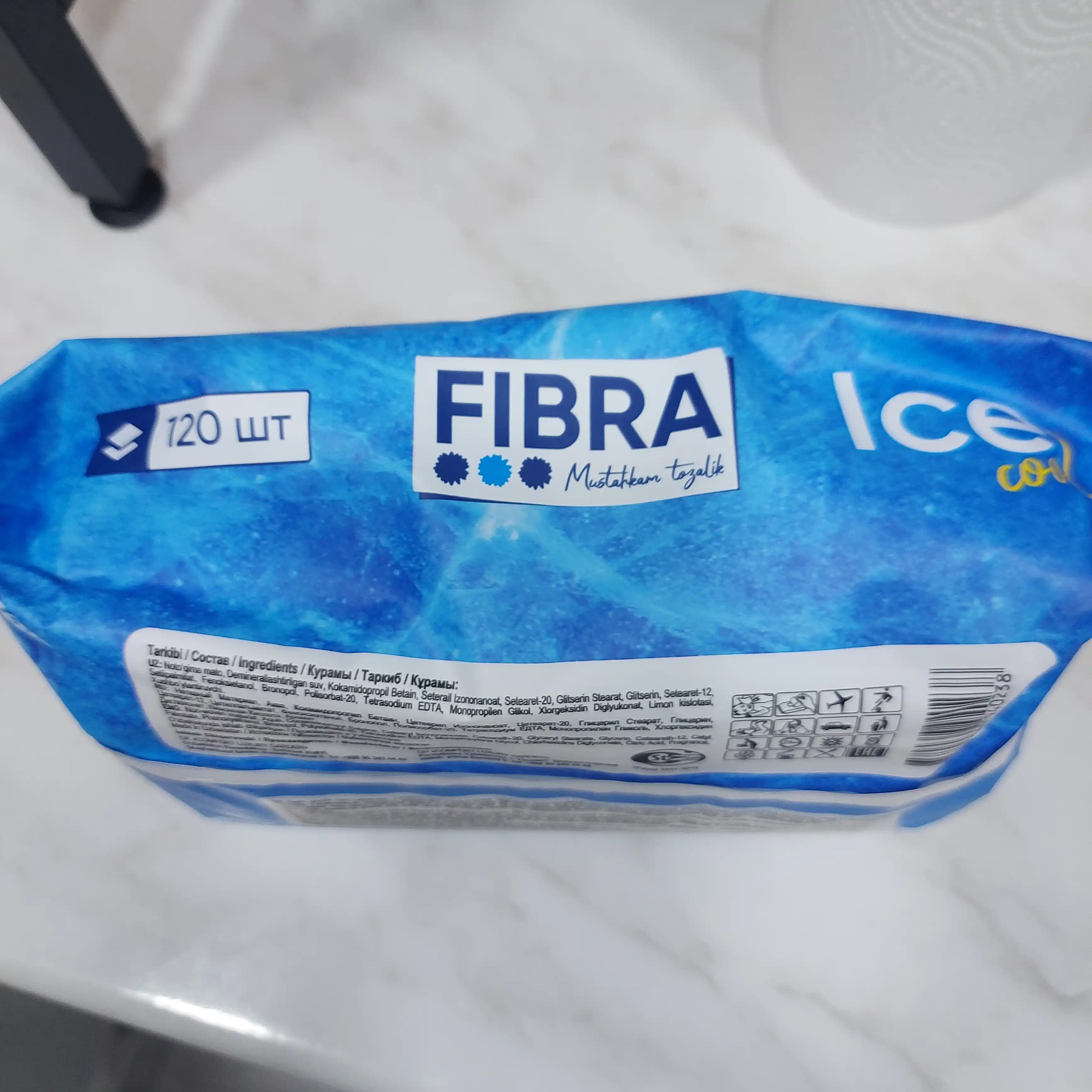 FIBRA Chamo nam salfetkalari, 120 dona
