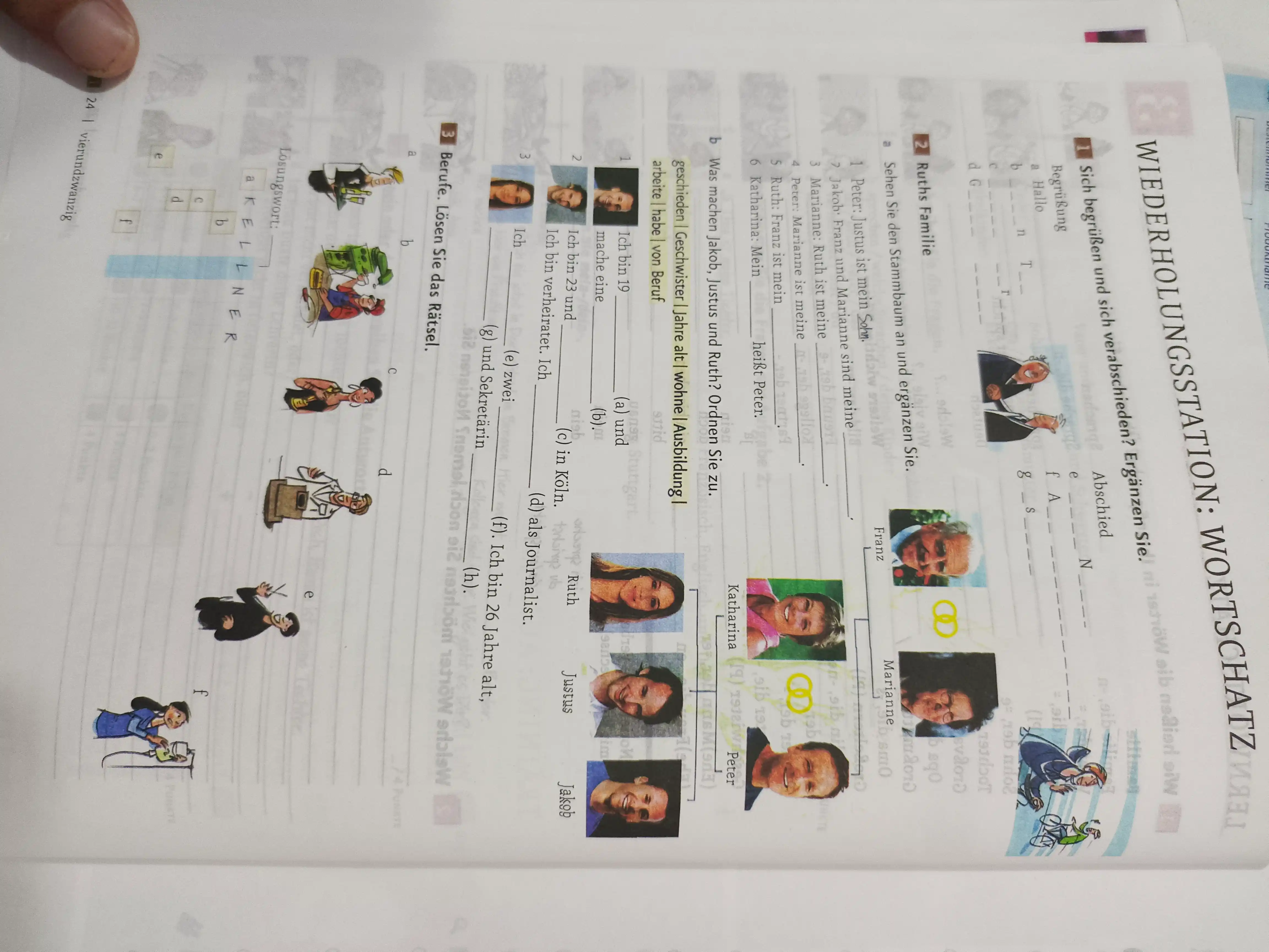 Menschen Kursbuch Arbeitsbuch A1.1