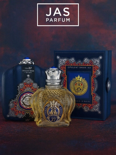 Парфюмерная вода для мужчин, SHAIK Opulent No. 77 for Men (Sapphire) - 