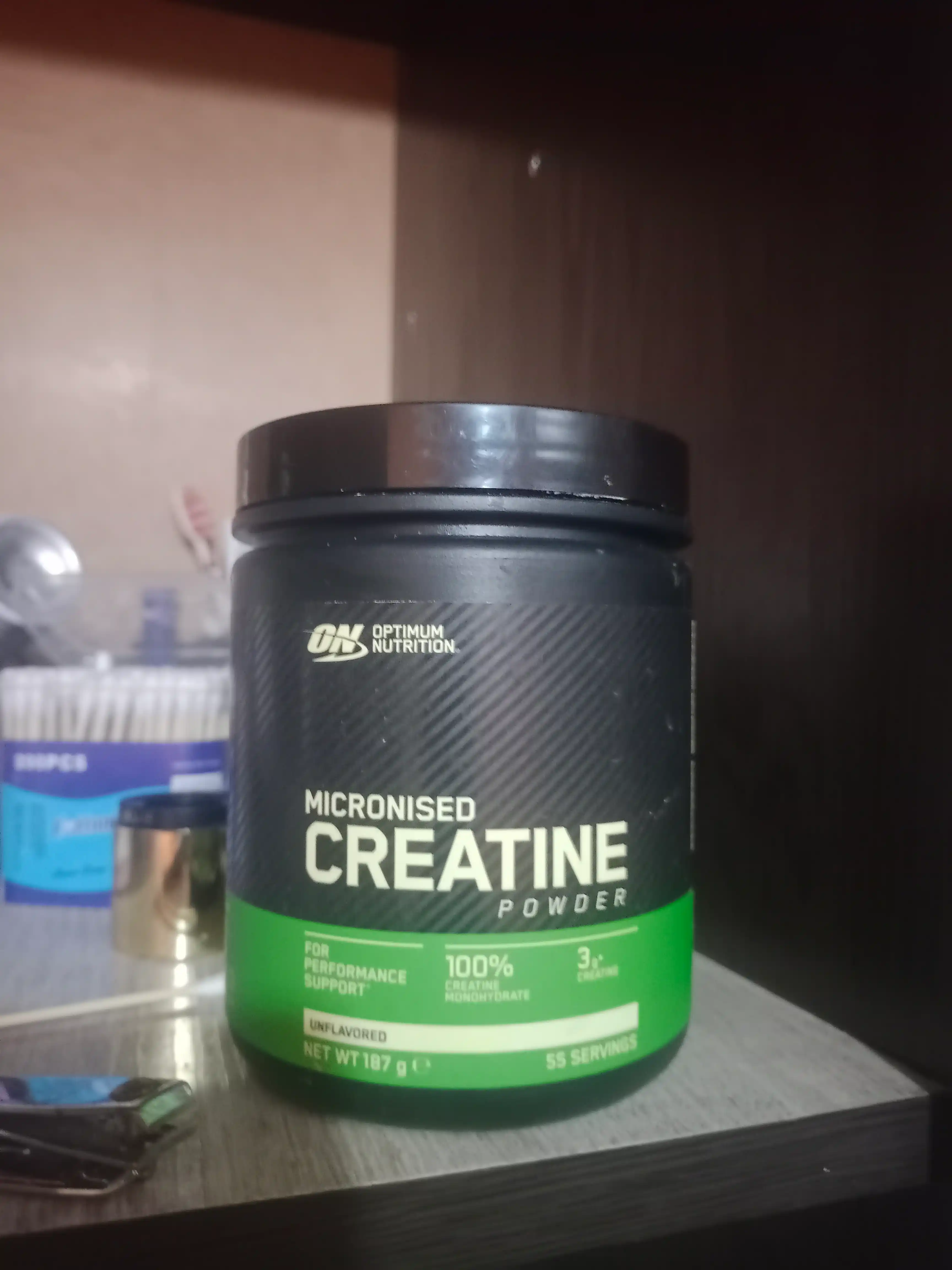 ON Micronized Creatine Powder, 187 g, Креатин моногидрат Европейская версия