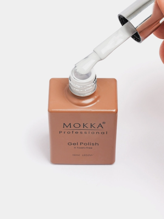Гель лак для ногтей Black/White, MOKKA, 12 мл