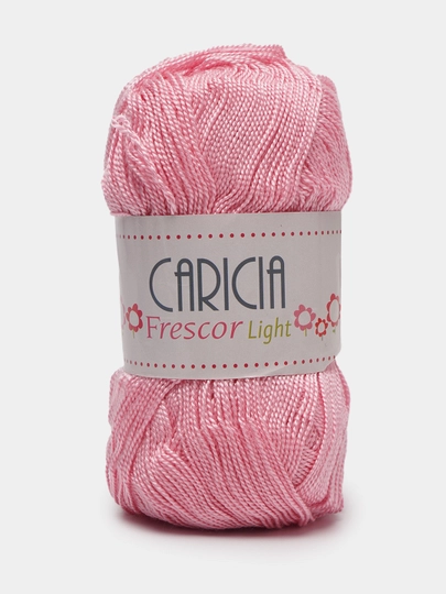 Пряжа Caricia - 375 м, 75 г, 100 % акрил, в упаковке 1 шт — PRYAJA1-CARICI1-РОЗОВ