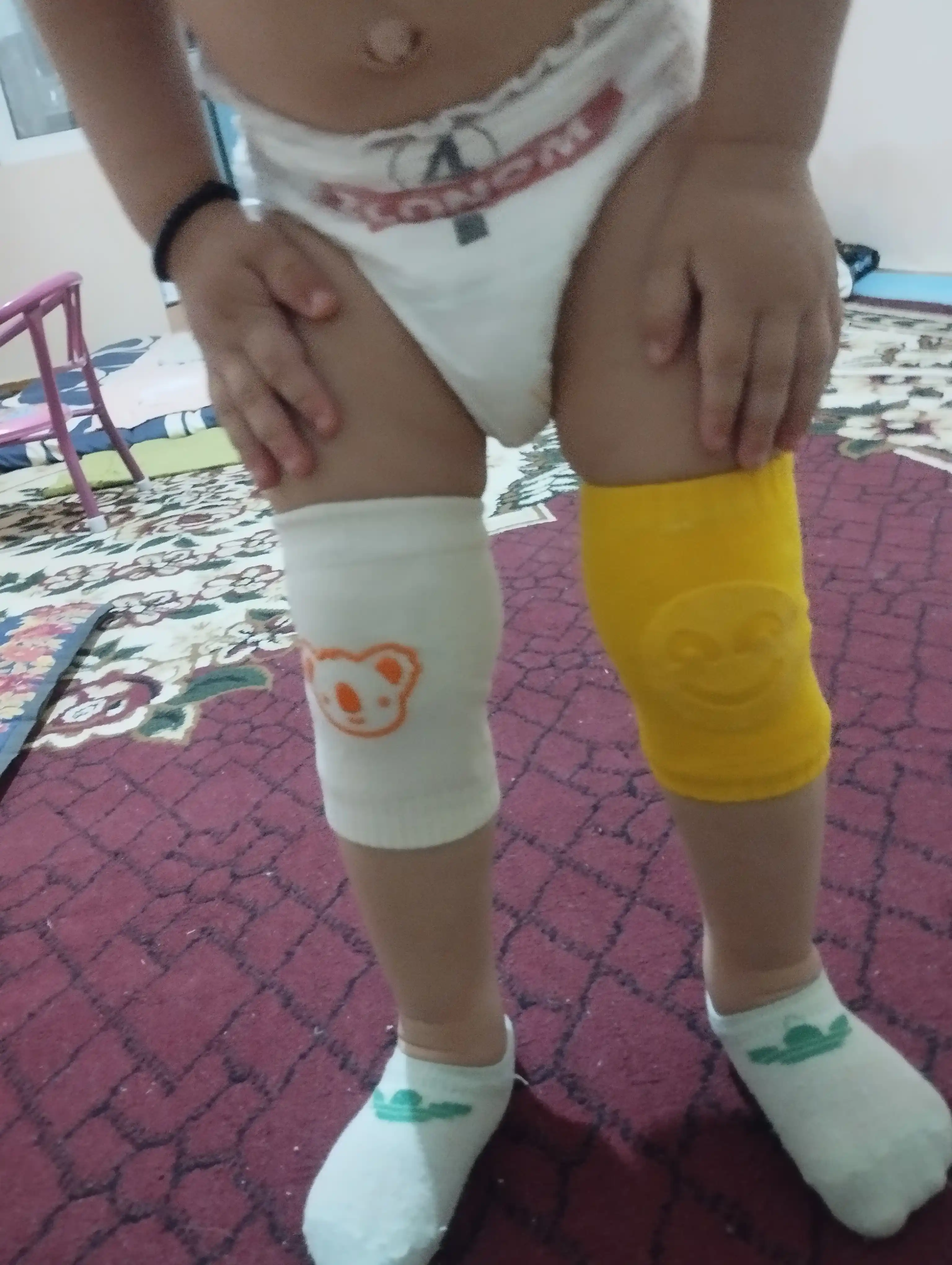 Кичкинтой, мягкие хлопковые наколенники для малышей, 8 цветов