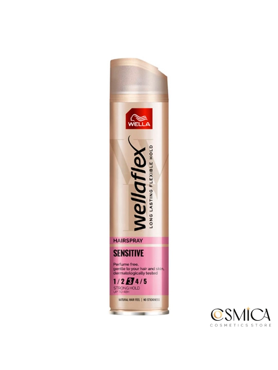 Wellaflex Лак для волос Sensitive сильная 3/5 250 мл - 