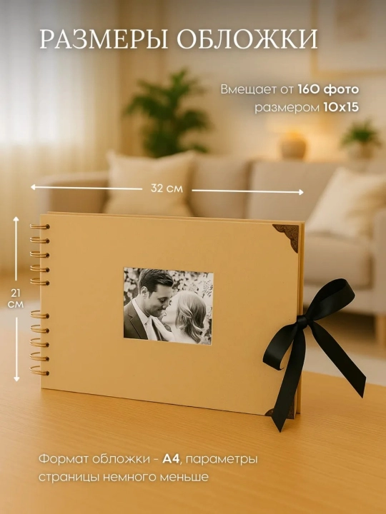 Bolalar, oila, to'y uchun fotoalbom, rasmlar uchun albom, sketchbuk, qora varaqlar bilan
