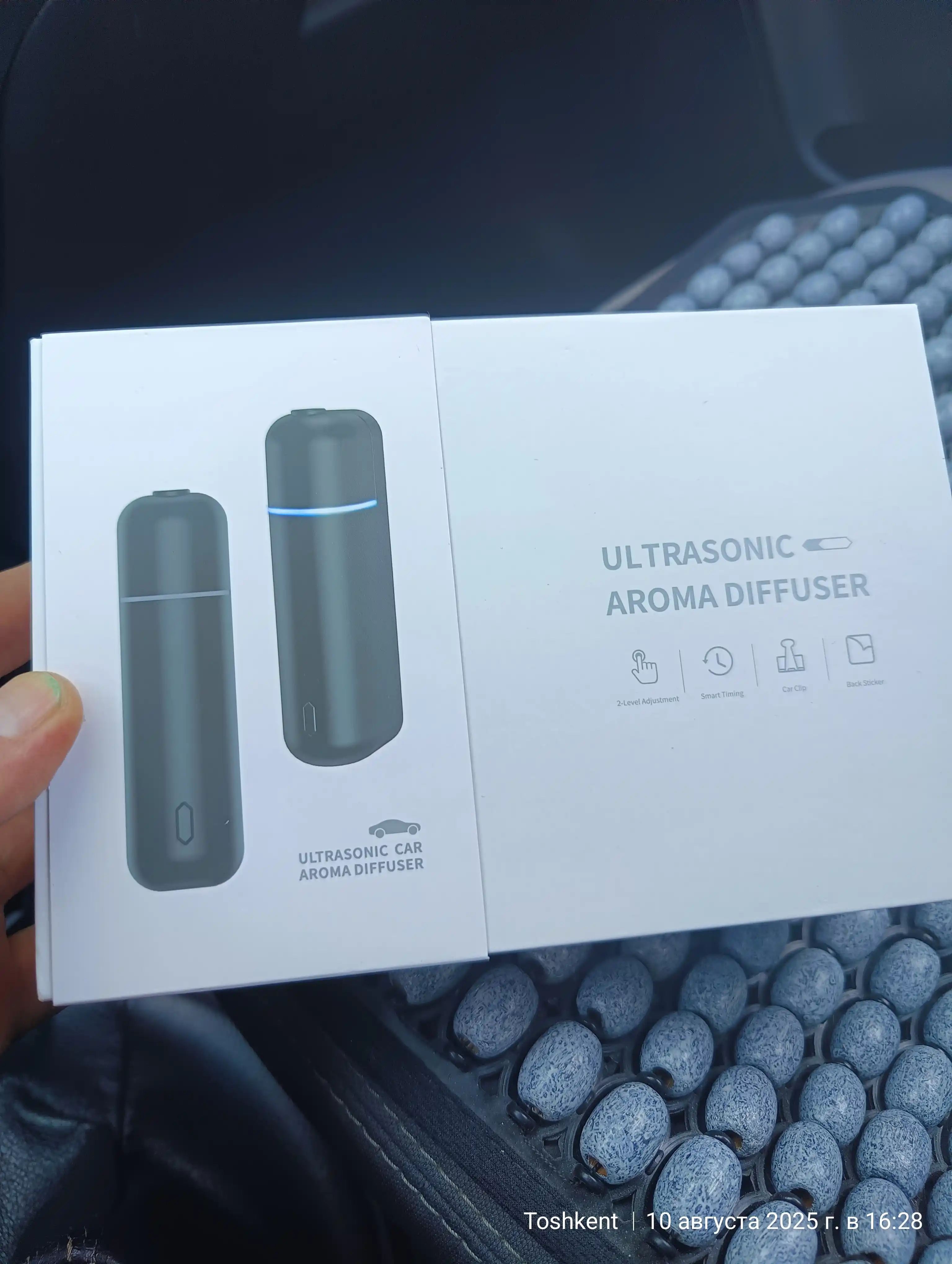 Avtomobil havo spreyi, elektr aromadiffuzor, simsiz, 6 ta hid