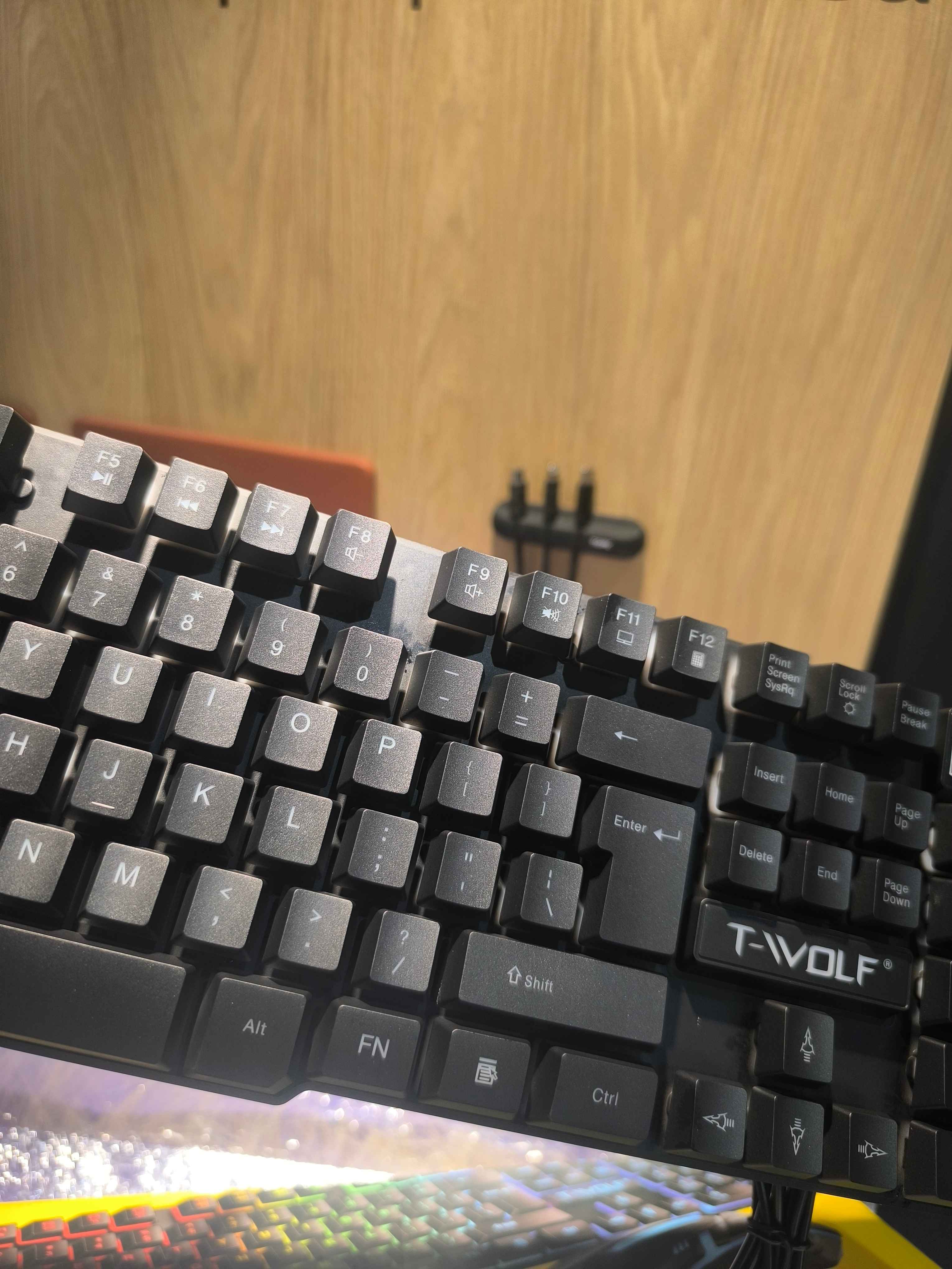 Игровая клавиатура и мышь с RGB-подсветкой, T-Wolf TF270, TF200, Combo Mix 4 в 1 и 5 в 1