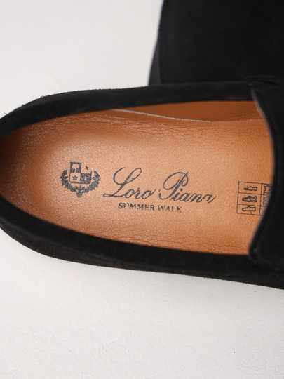 Мужская обувь Loro piana, Лоферы для мужчин, из натуральной замши