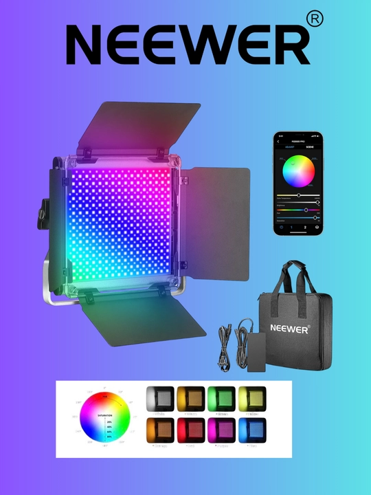Свет для фото студии NEEWER 660 RGB - 