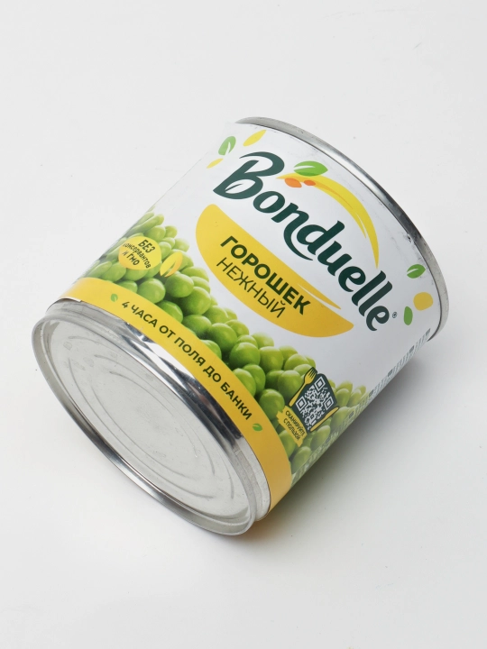 Yashil no'xat Bonduelle yumshoq, 400 gr