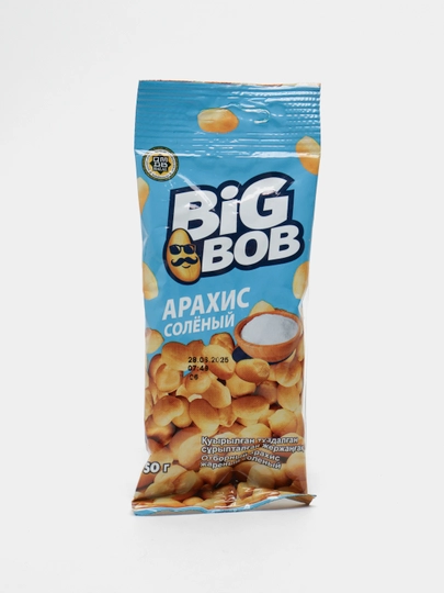 Арахис BIG BOB Соль 50 гр — SNACKS1-ЗДБЬТОШ