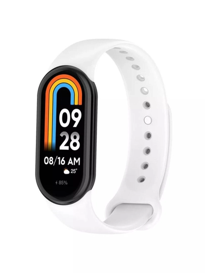 Xiaomi Mi Band 8, 9, 10 uchun silikon tasma