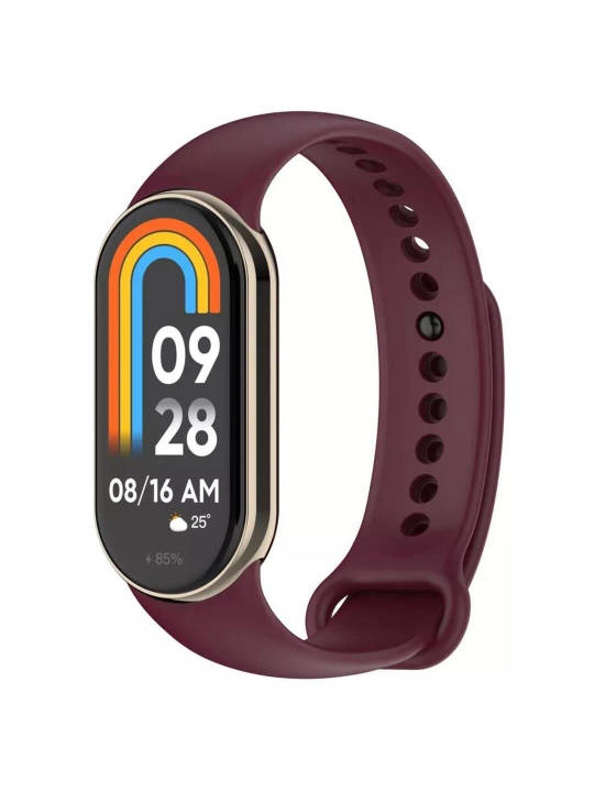 Xiaomi Mi Band 8, 9, 10 uchun silikon tasma