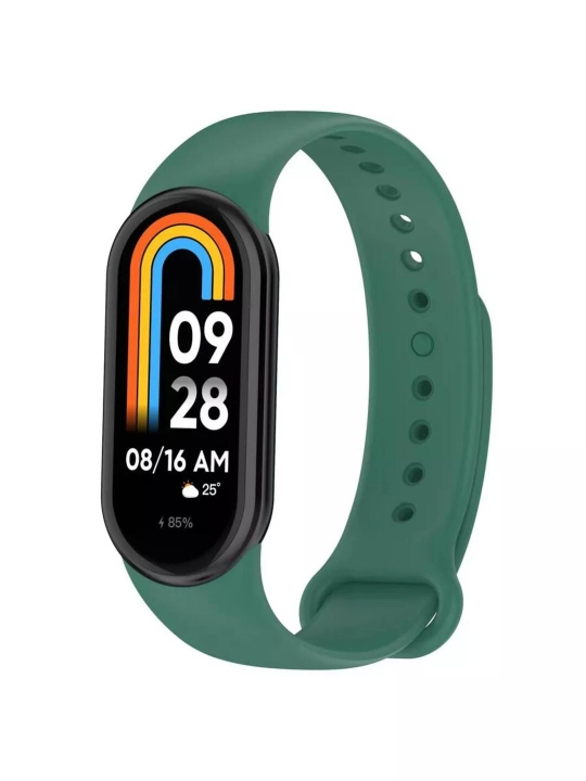 Xiaomi Mi Band 8, 9, 10 uchun silikon tasma