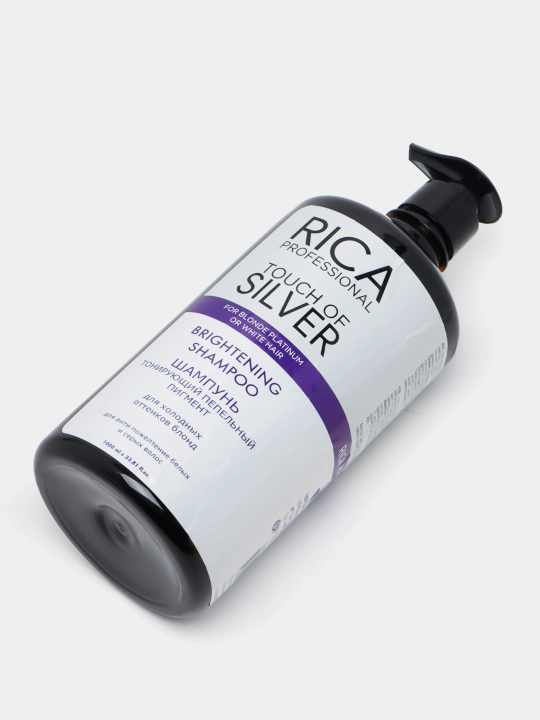 RICA PROFESSIONAL 1000 ML Шампунь тонирующий пепельный пигмент