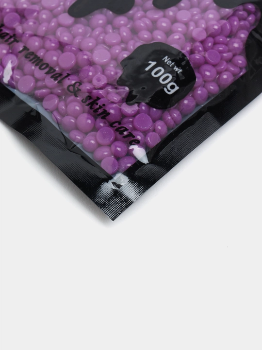 Воск для депиляции в гранулах Wax, пленочный, профессиональный, 100 г