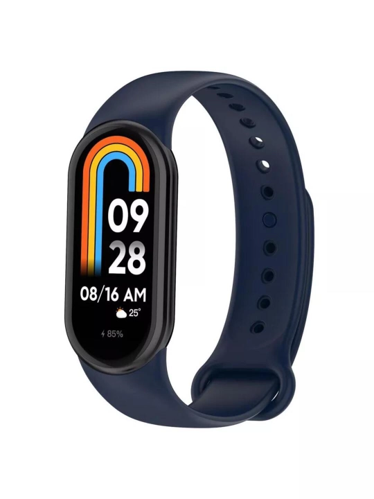 Xiaomi Mi Band 8, 9, 10 uchun silikon tasma