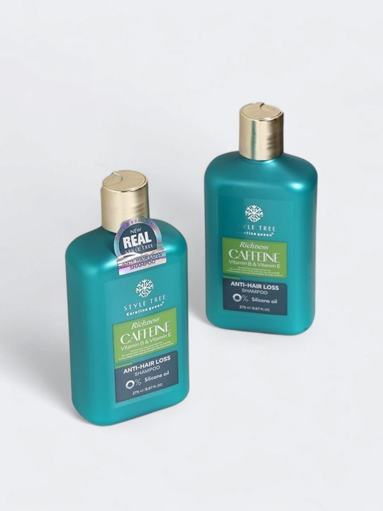 STYLE TREE kofeinli shampun – soch to‘kilishiga qarshi, 275 ml
