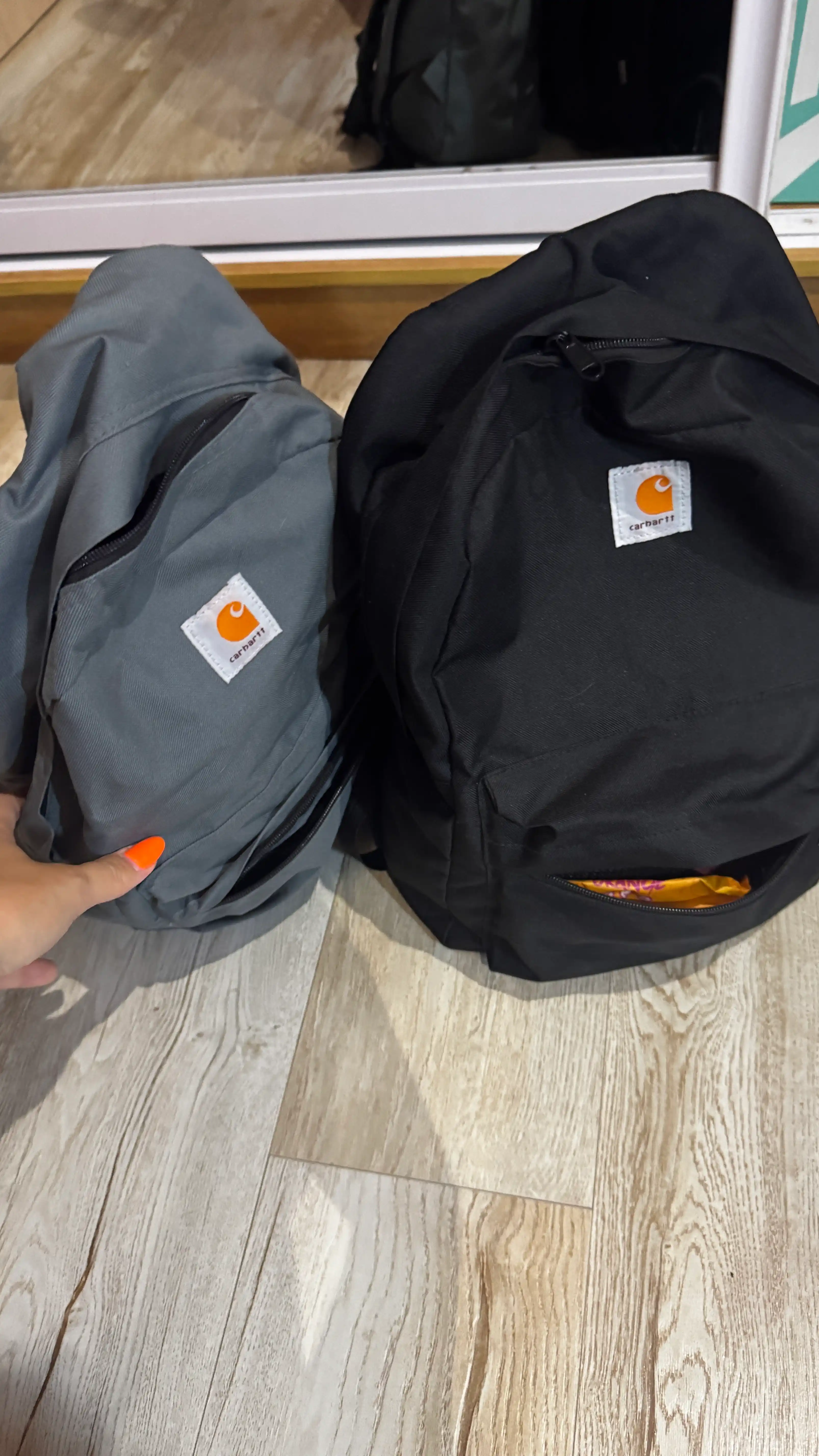 Carhartt WIP portfeli, suv o'tkazmaydigan, maktab, kundalik, 20 litr