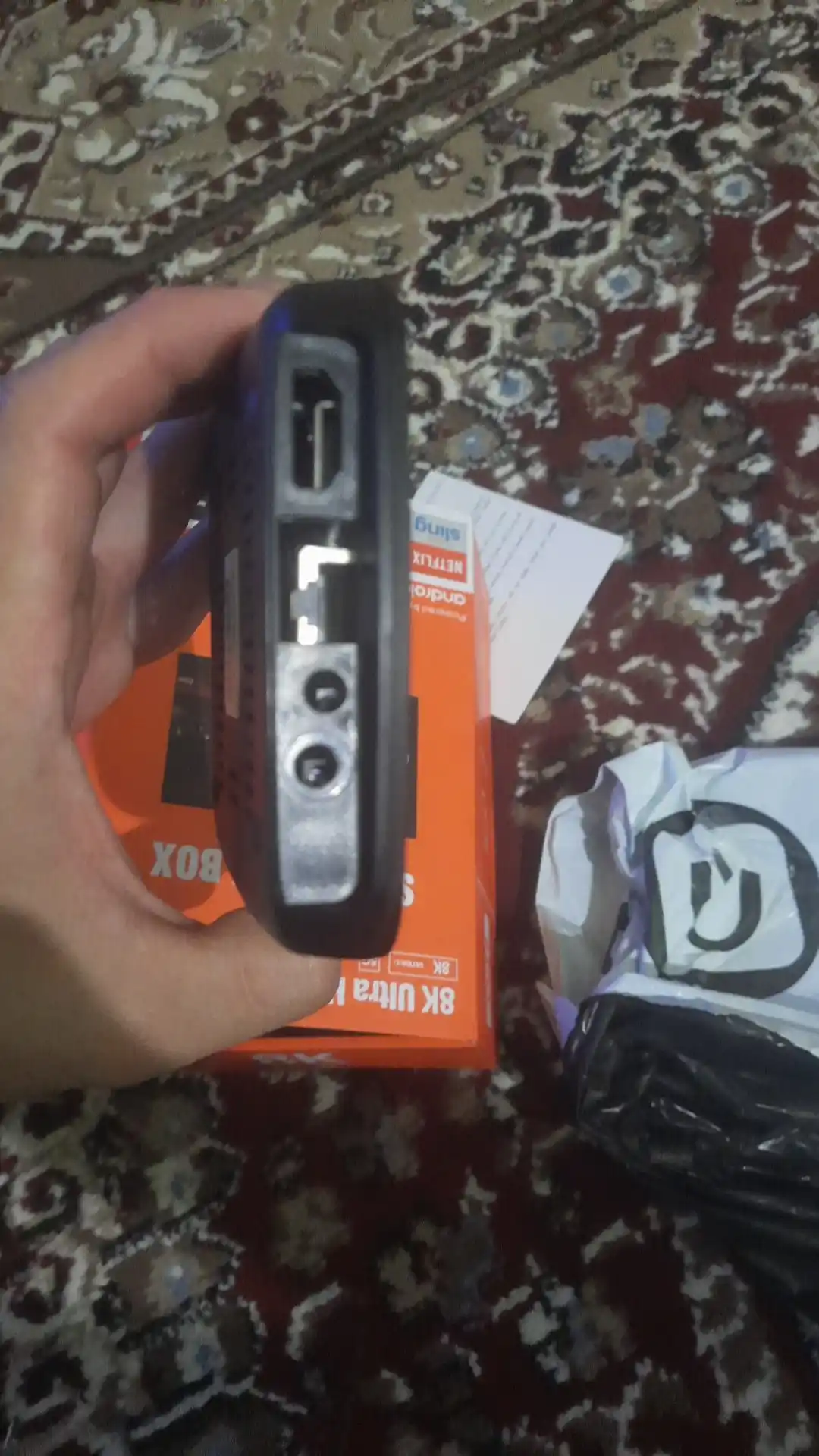 Televizor uchun Smart TV Box TV pristavkasi, Android 10
