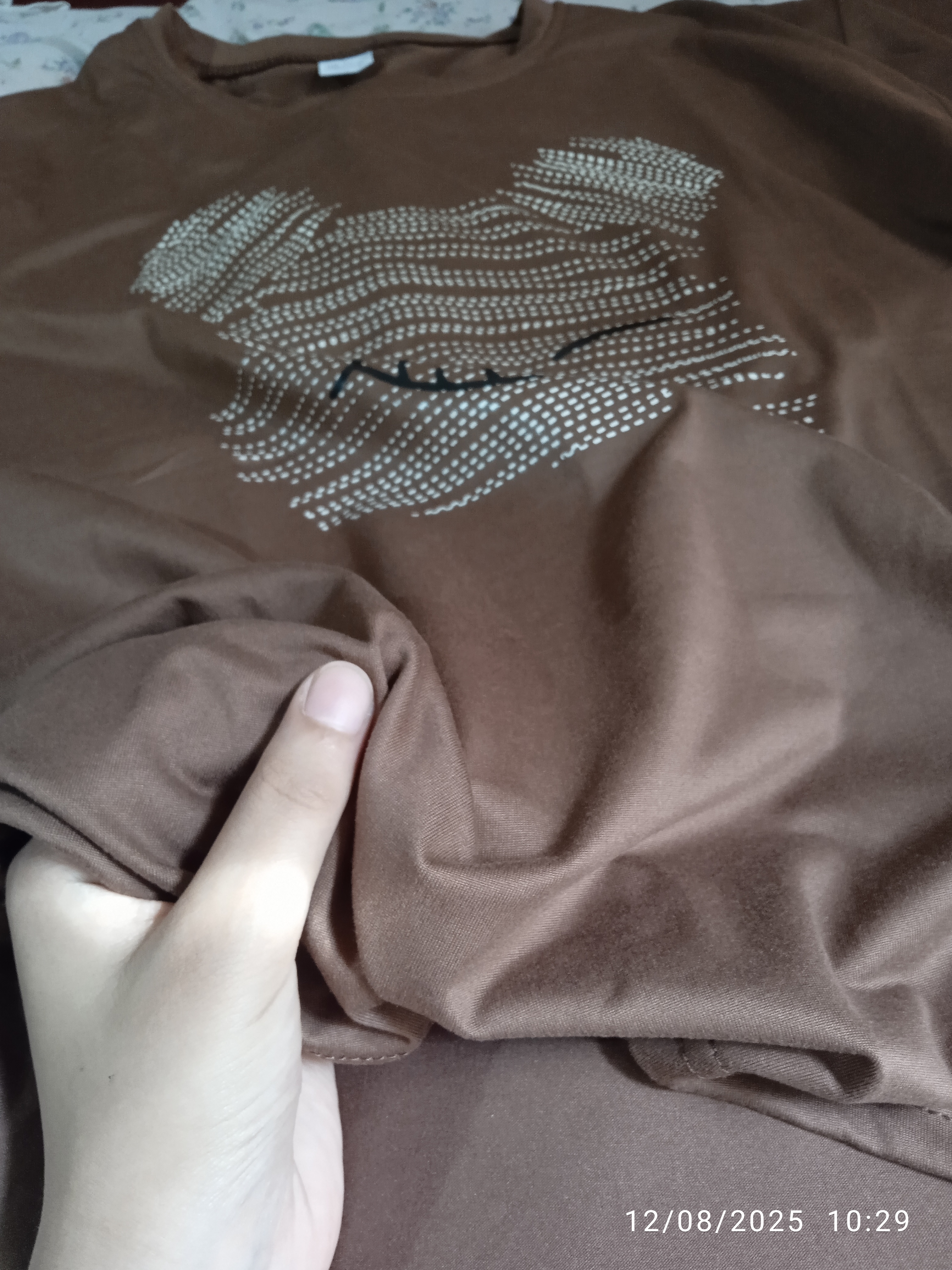 Футболка оверсайз для женщин и девочек Flower Stripe Tee
