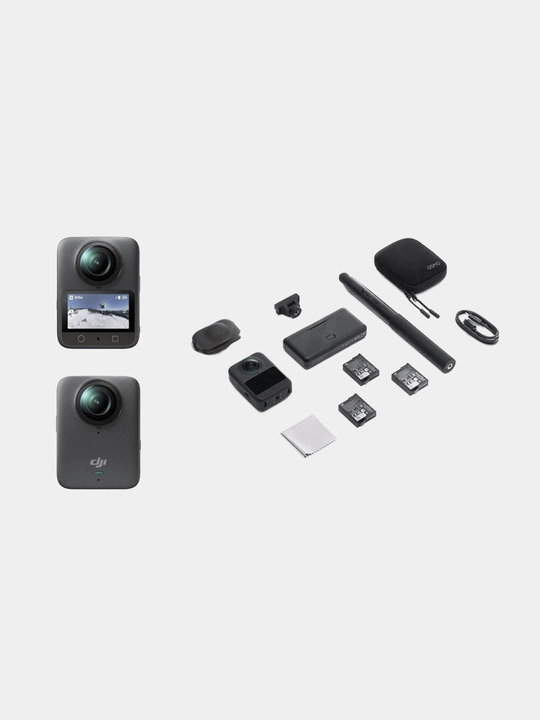 DJI Osmo 360 Adventure Combo – Профессиональная 8K 360° камера (120 МП)
