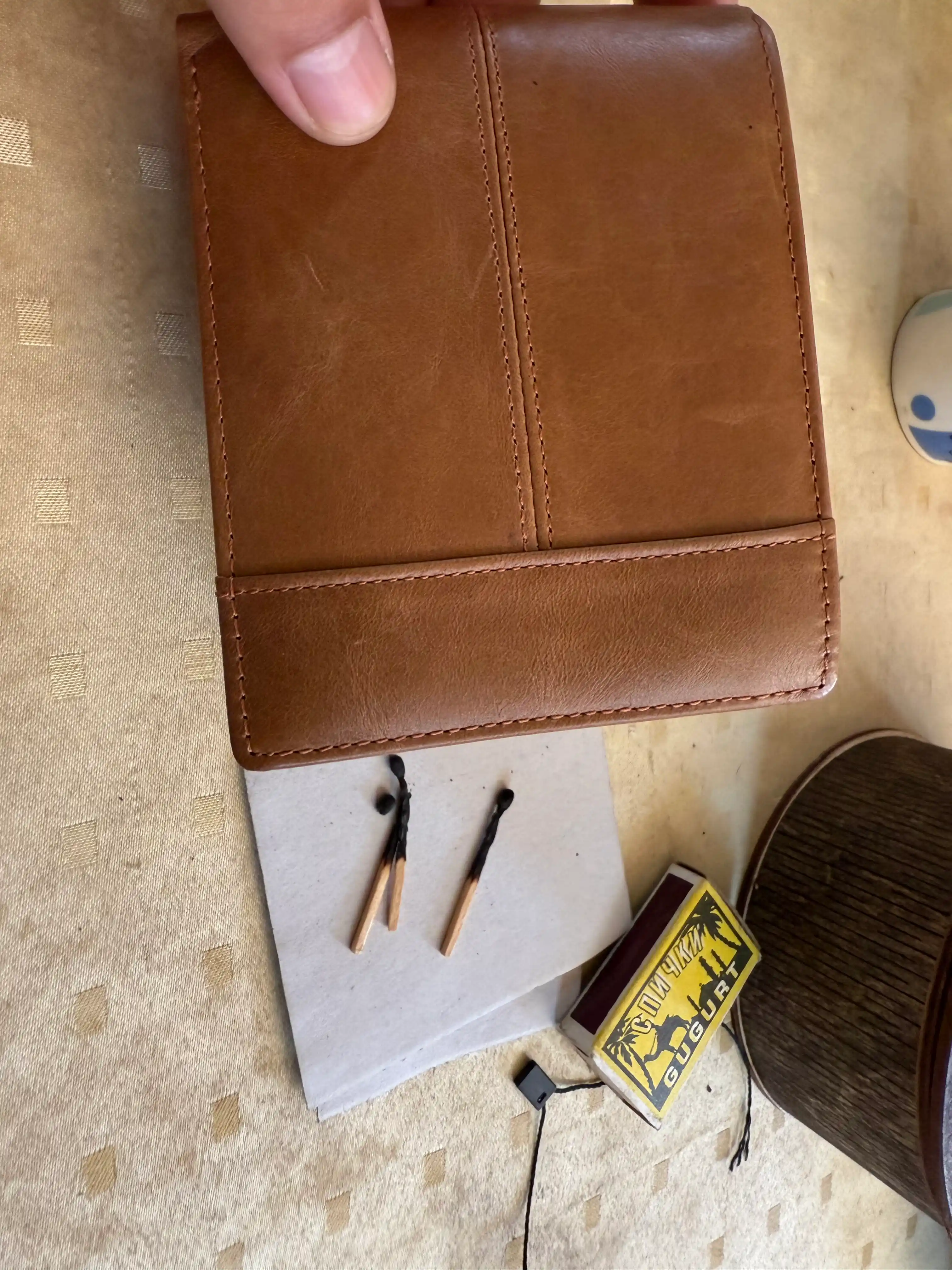 Erkaklar hamyoni Genuine Leather Classic
