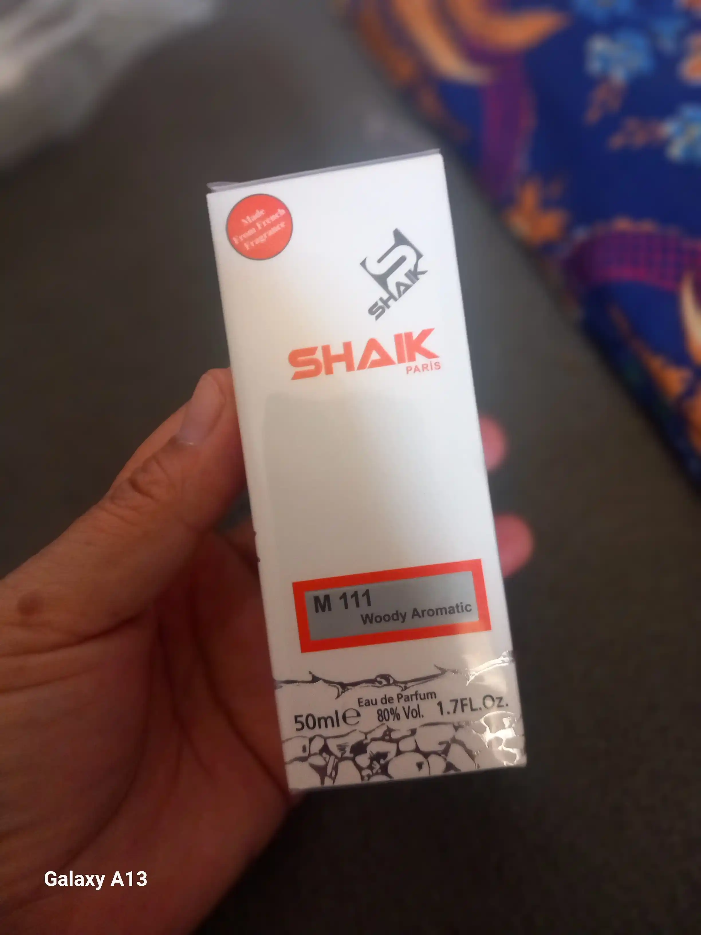 Parfyumlangan suv SHAIK 111, Lacoste L.12.12,  erkaklar uchun atir, 50 ml