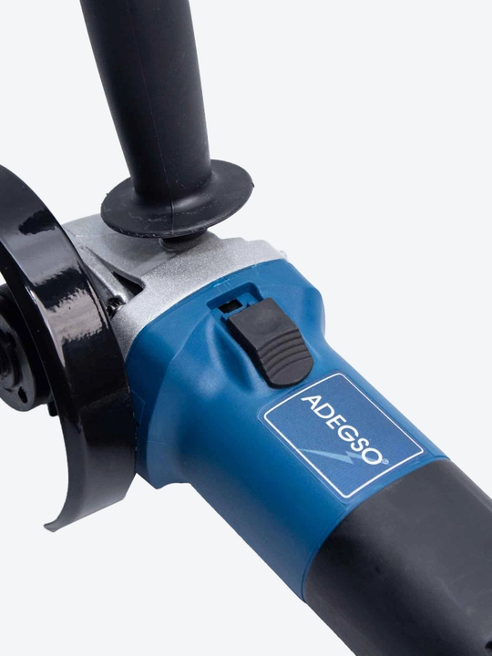 ADEGSO AD-40187 burchakli silliqlash mashinasi – 800W, 115 mm disk diametri, 11000 ayl/min