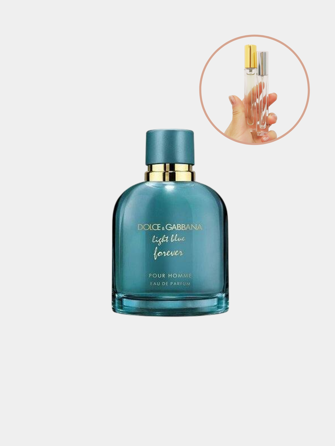 Еrkaklar uchun parfyum suvi Light Blue Forever, Fransiyada ishlab chiqarilgan - 