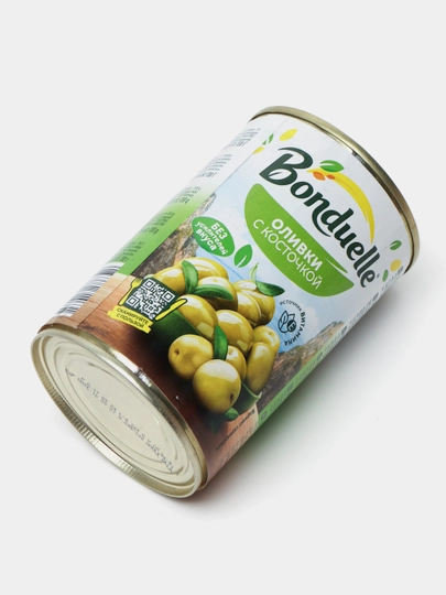 Оливки Bonduelle, с косточкой, 300 г