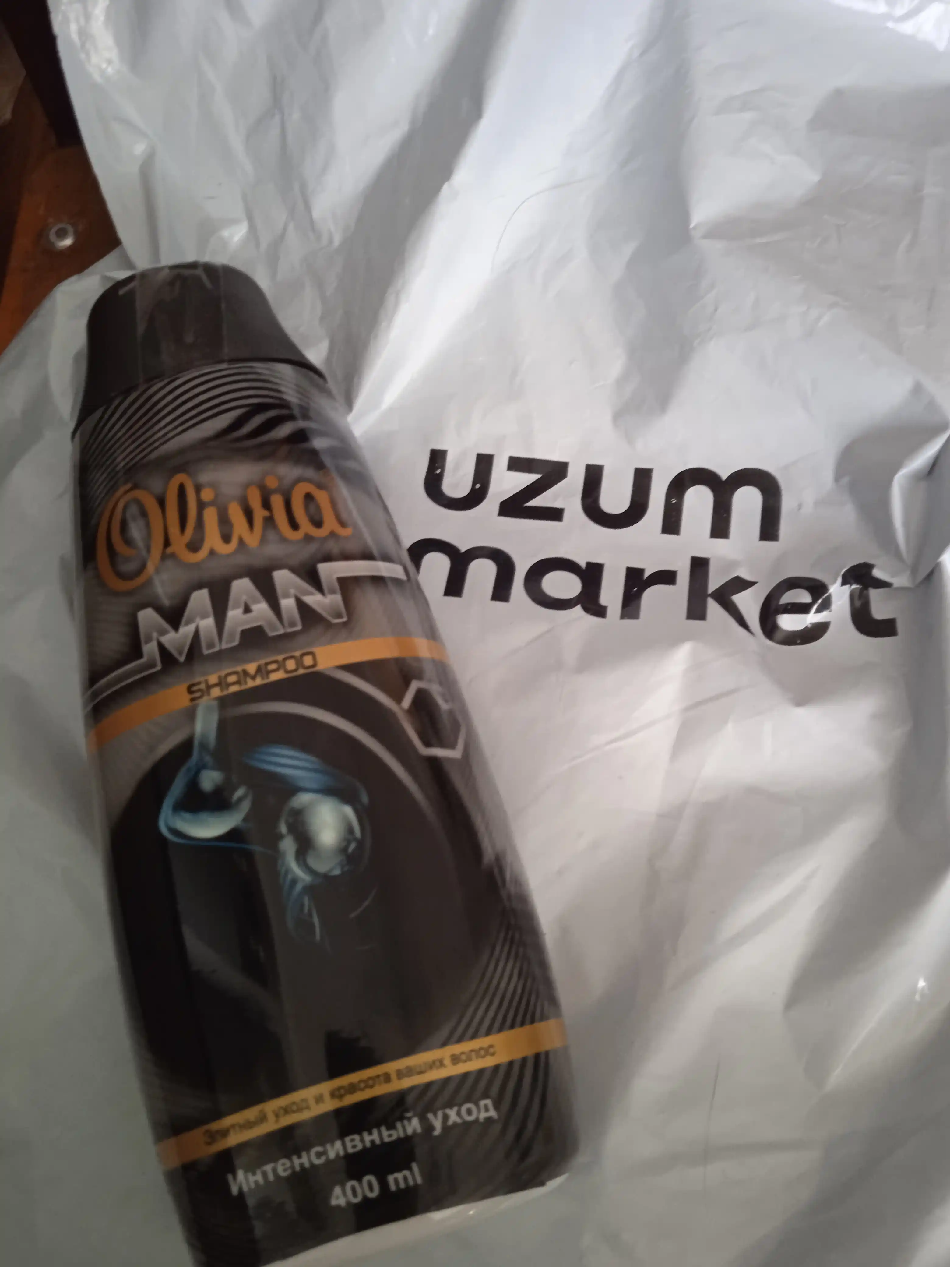 Olivia Erkaklar shampuni, "Intensiv parvarish", 400 ml