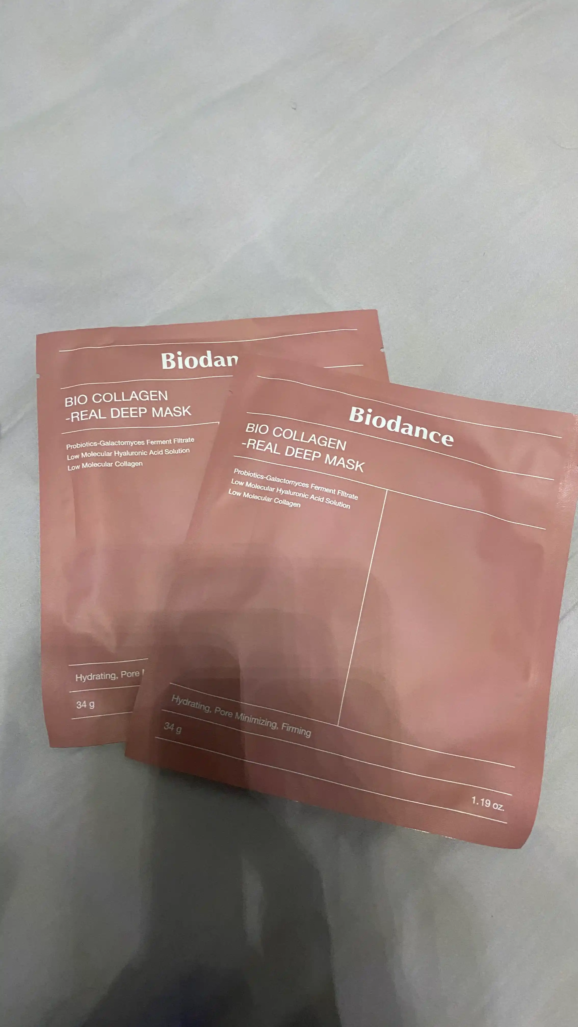 Ночная гидрогелиевая маска с коллагеном Biodance Collagen Deep Mask, для эластичности кожи