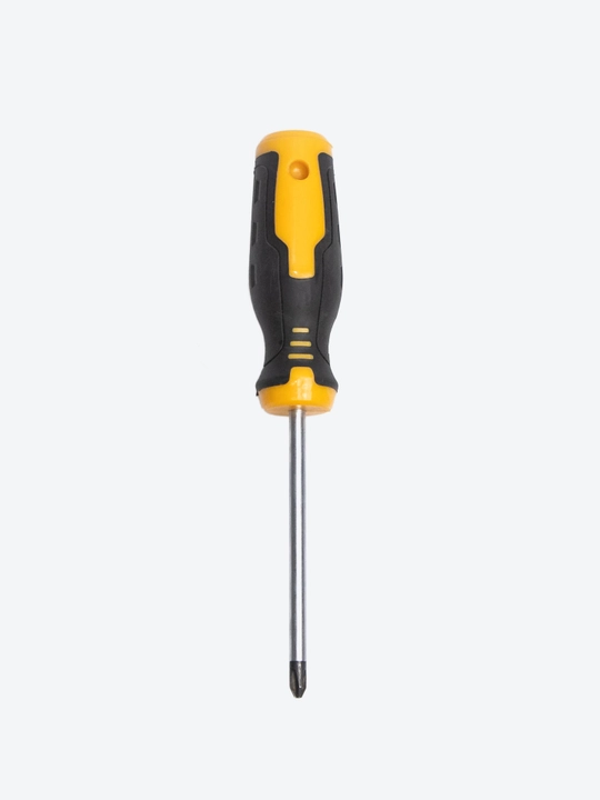 ADEGSO AD-59255 – Krest otvyortka PH2 × 6×100 mm, Cr-V po‘lat, kauchukli tutqich