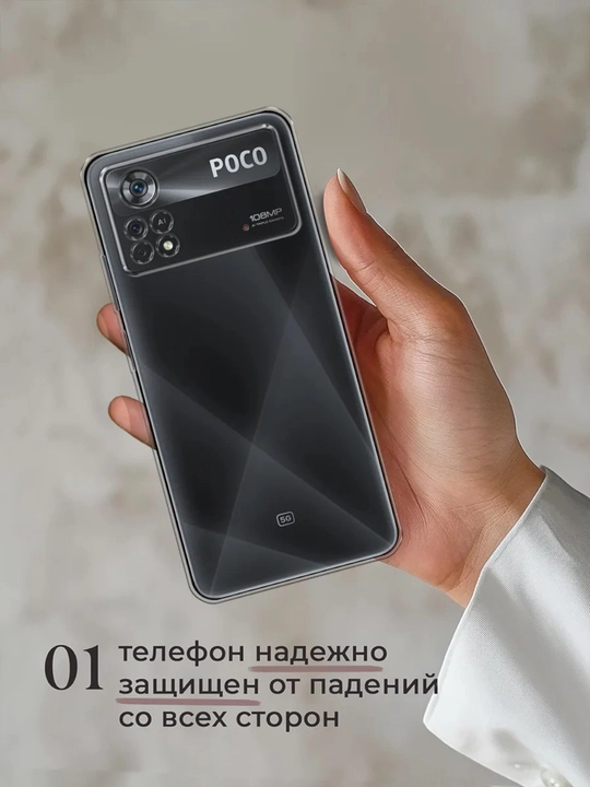 Чехол для смартфона Poco X4 Pro