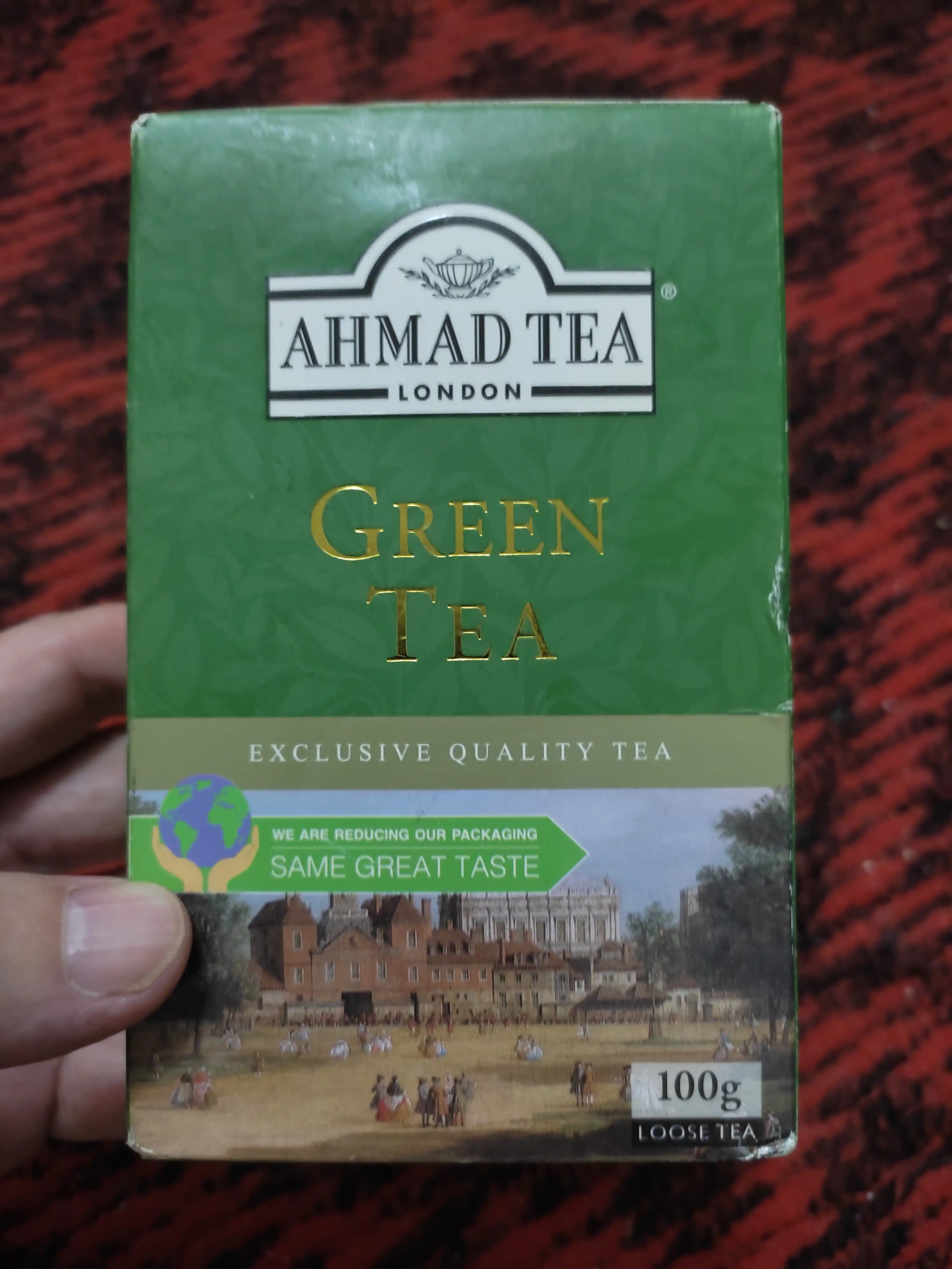 Ko'k choy Ahmad Tea Green, 100 g (802)