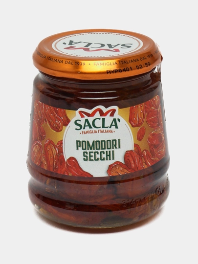 Вяленые томаты Sacla Pomodori Secchi, в масле, 280 г — MUTTI-ГНЕК