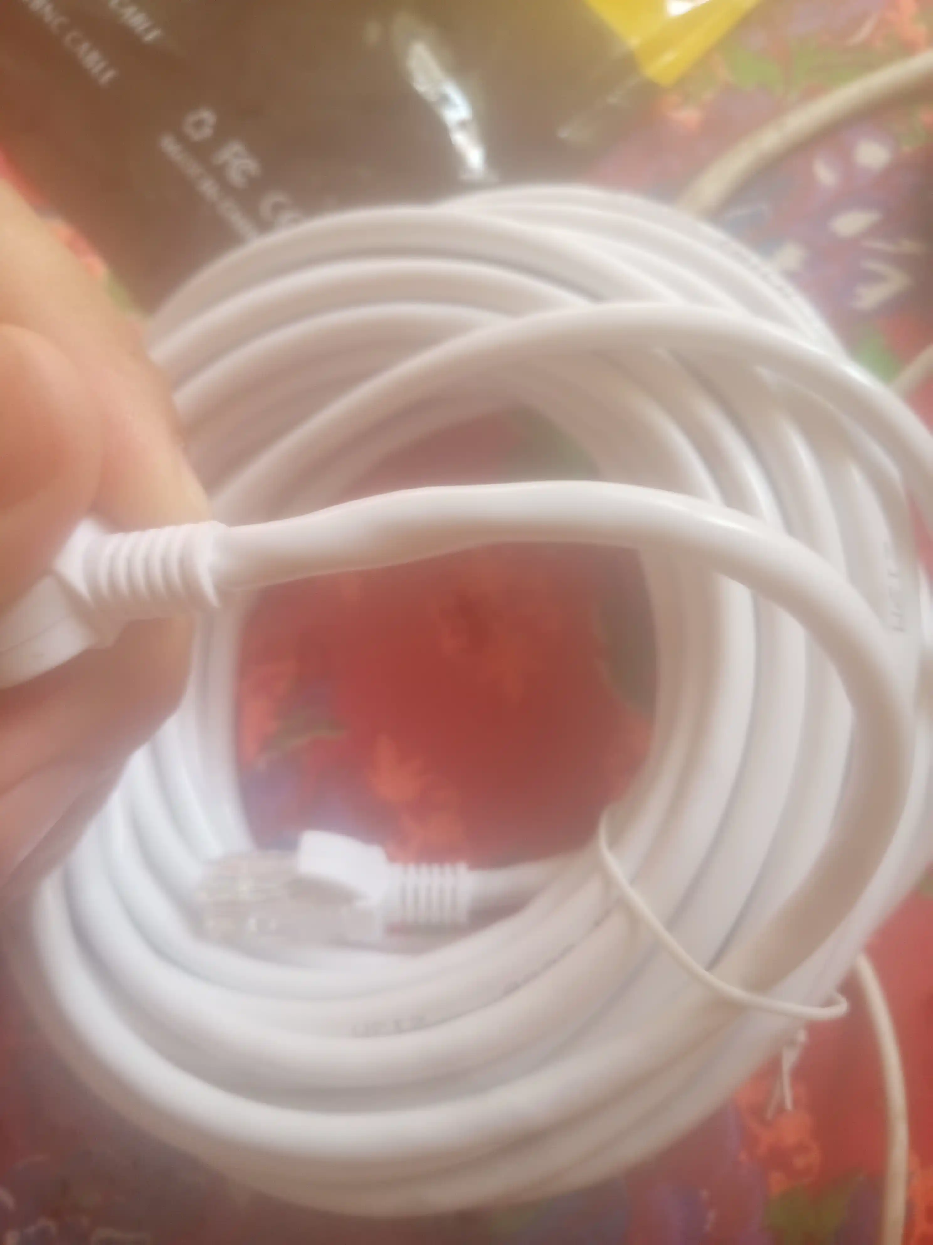 Wi-Fi uchun kabel Patch kord Lan UTP cat6, 1.5 m, 3 m, 5 m, 10 m, 15 m, 20 m, 30 m, 40 metr