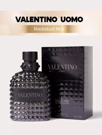 Valentino, Uomo born in Roma, Rockstud Noir, элегантные мужские духи, 100 мл — SHIKARO-SHIKVBR