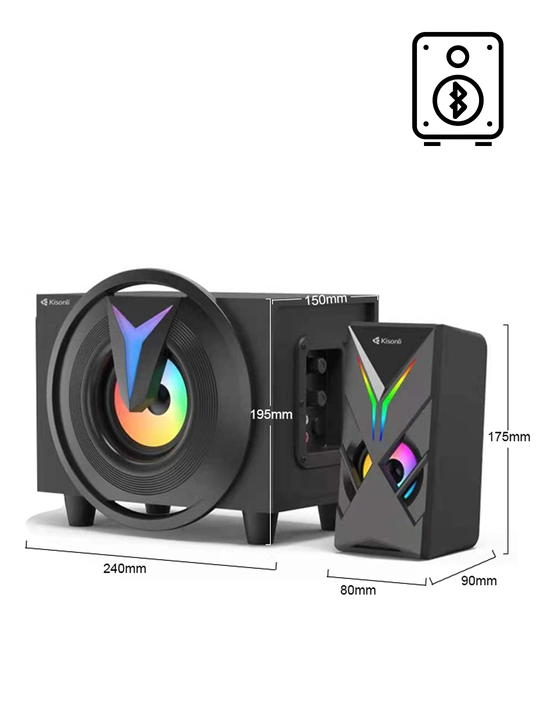 Колонки Kisonli TM-1000U, Bluetooth