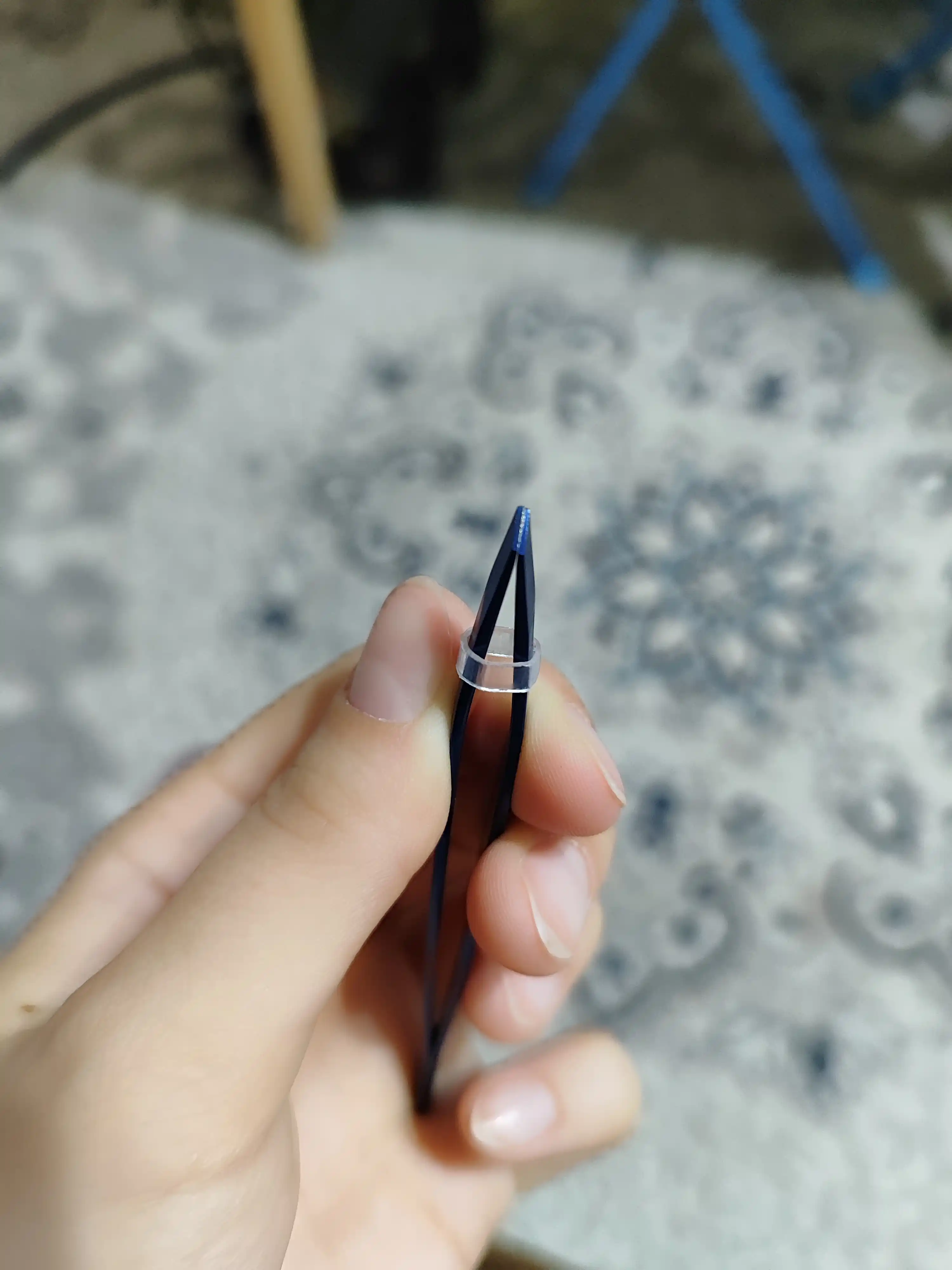 Qosh va kipriklar uchun pinset, professional